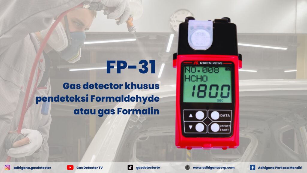 portable gas detector, gas detector pendeteksi formalin