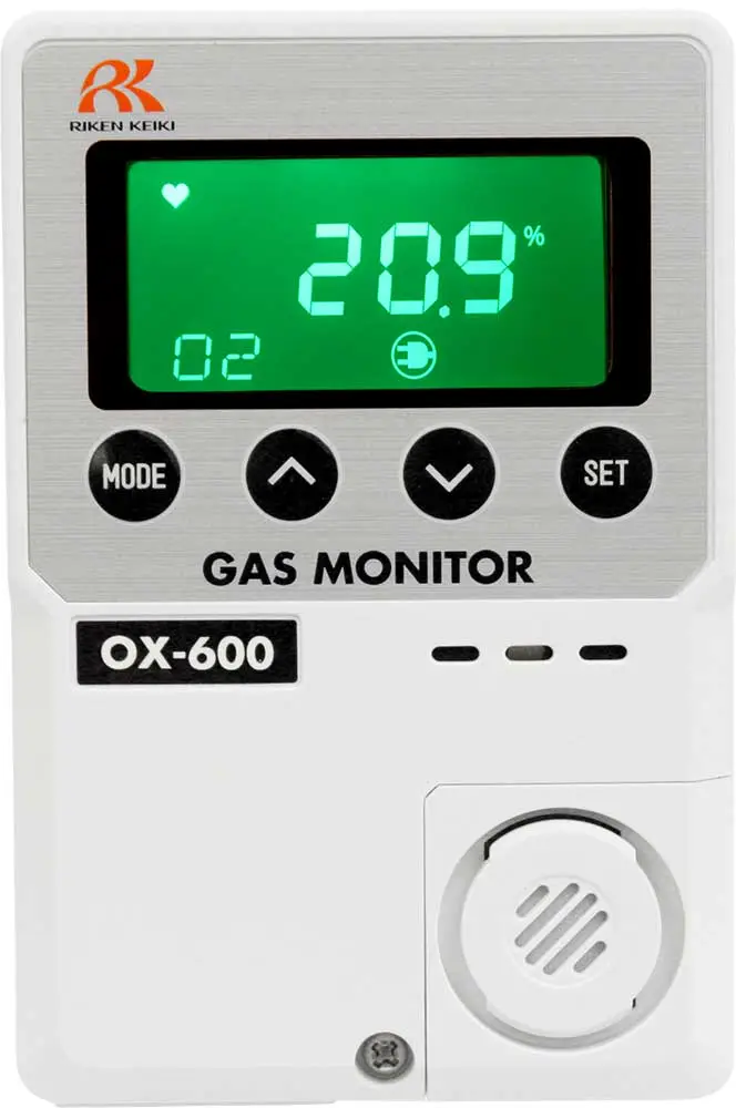 Riken Keiki OX 600 O2 Monitor