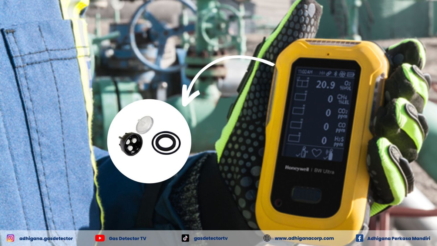 Kapan Filter Gas Detector Harus Diganti?