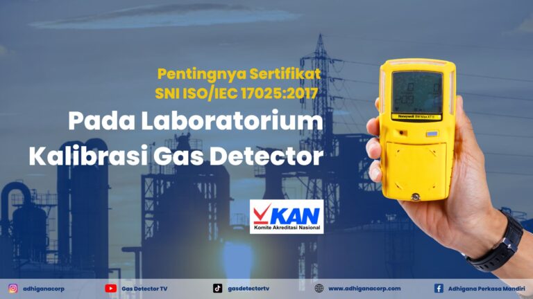 kalibrasi gas detector Bersertifikat