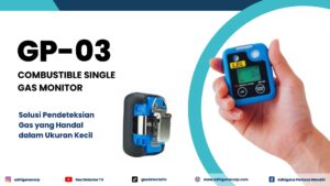 combustible gas detector gp-03 ukuran kecil yang dapat dihandalkan dalam deteksi gas, portable gas detector, deteksi gas mudah terbakar