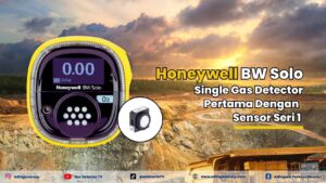 honeywell bw solo single gas detector pertama dengan sensor seri 1