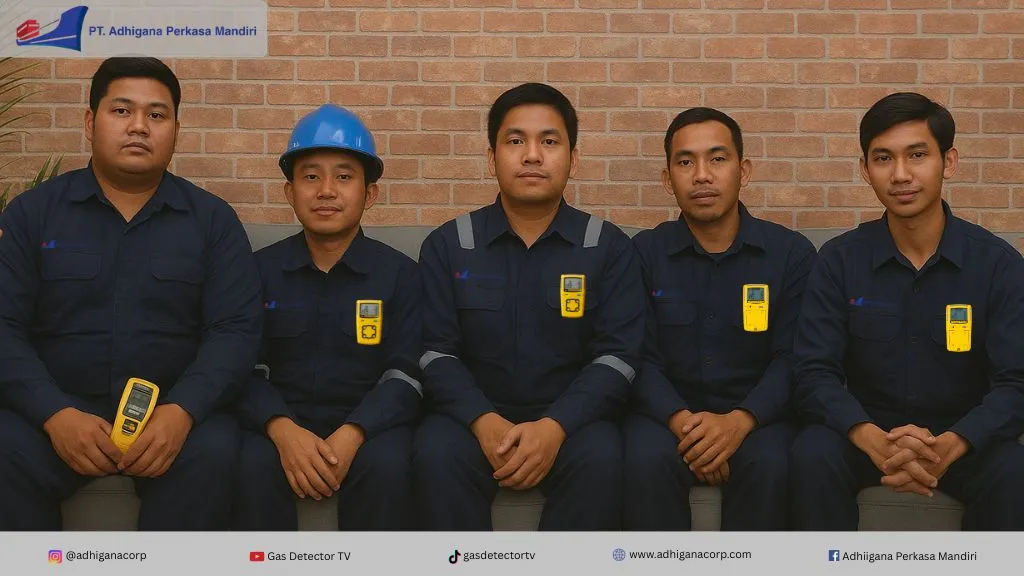 teknisi kalibrasi gas detector