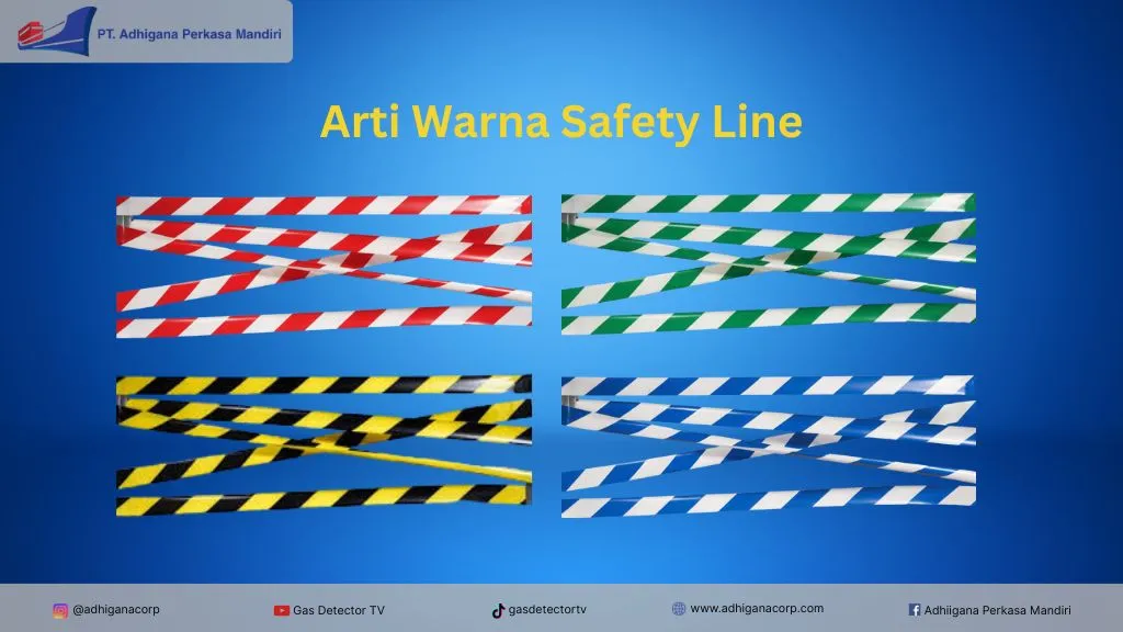 warna safety line