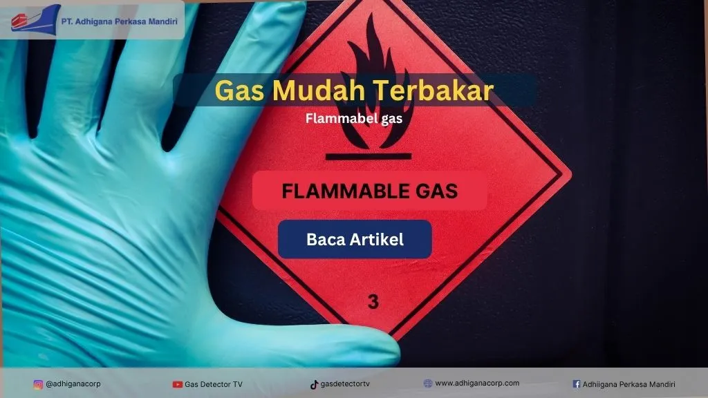gas mudah terbakar