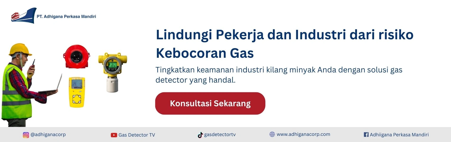 gas detector untuk kilang minyak