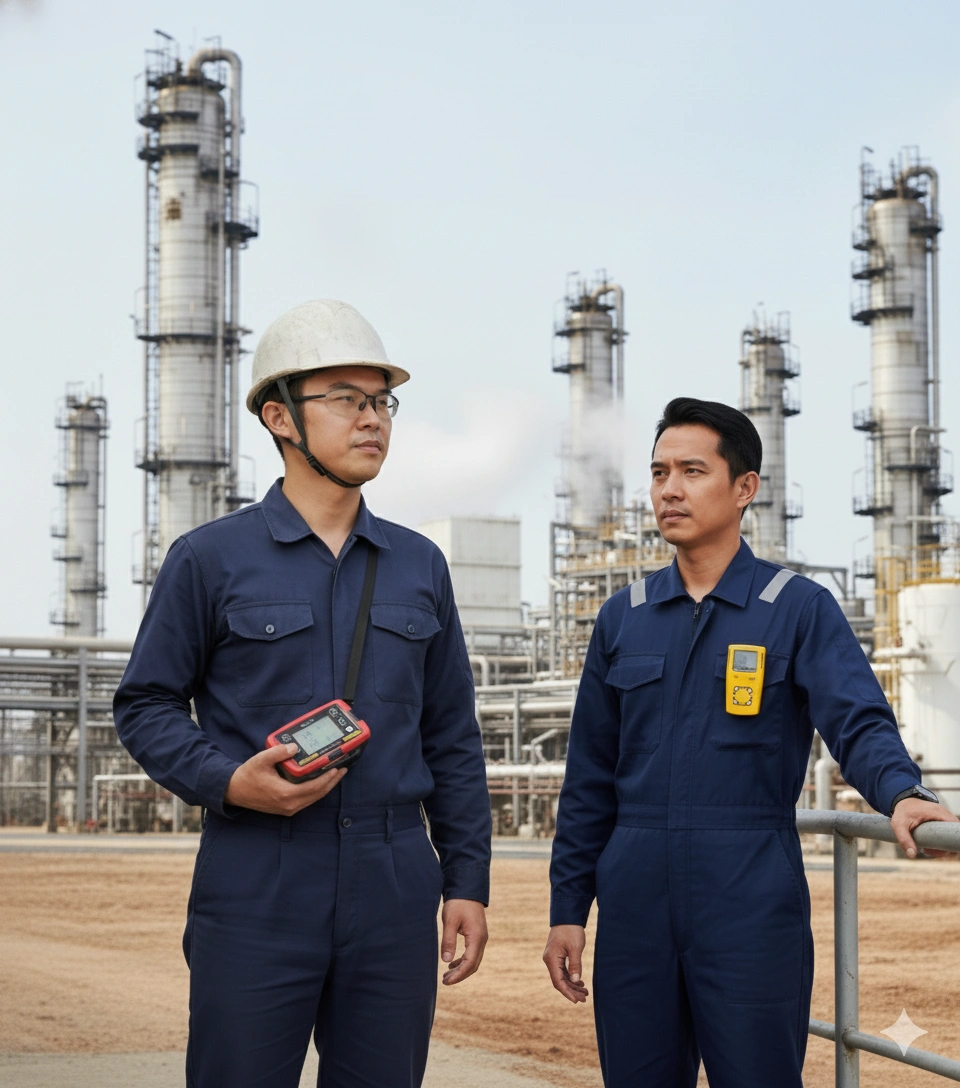 contoh personal dan portabel gas detector