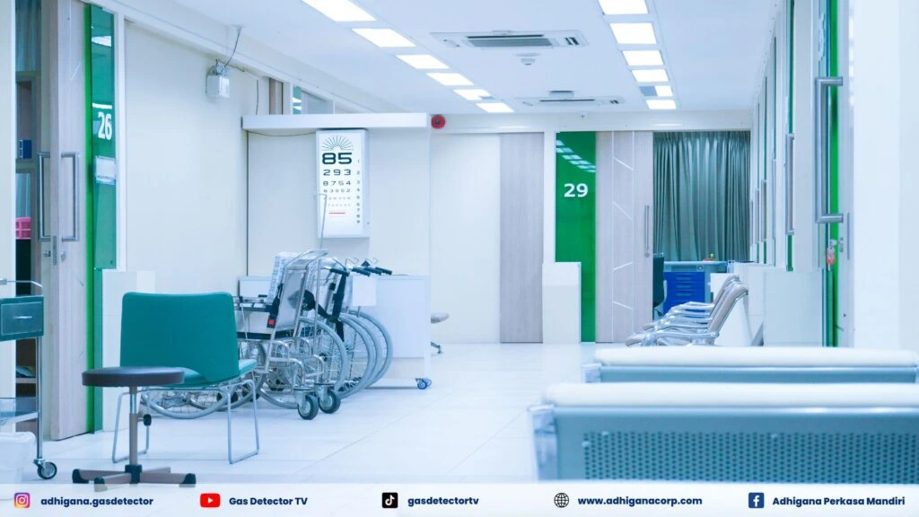 Apa Saja Jenis Gas Detector yang Digunakan di Rumah Sakit